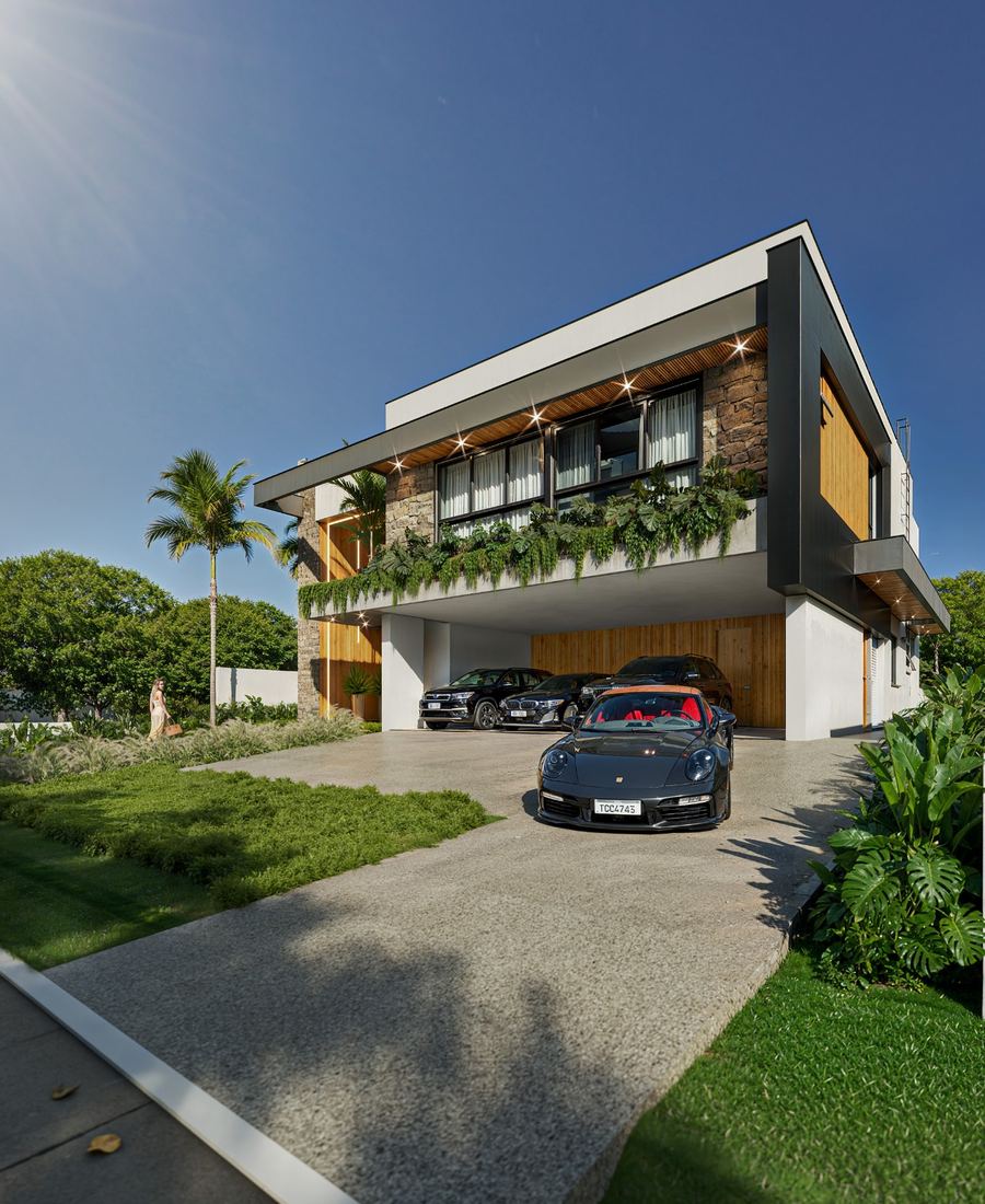 Projeto Rhol Construções — Residência Contemporânea